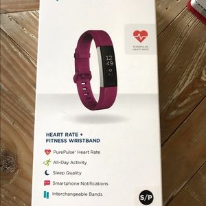 Fitbit Alta new in box, small, raspberry band